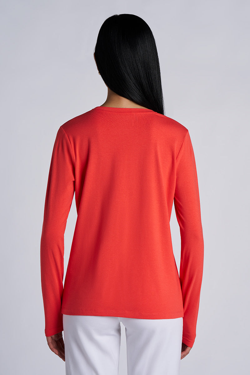 Women's Morada Everyday Long Sleeve T-Shirt | Coral Reef