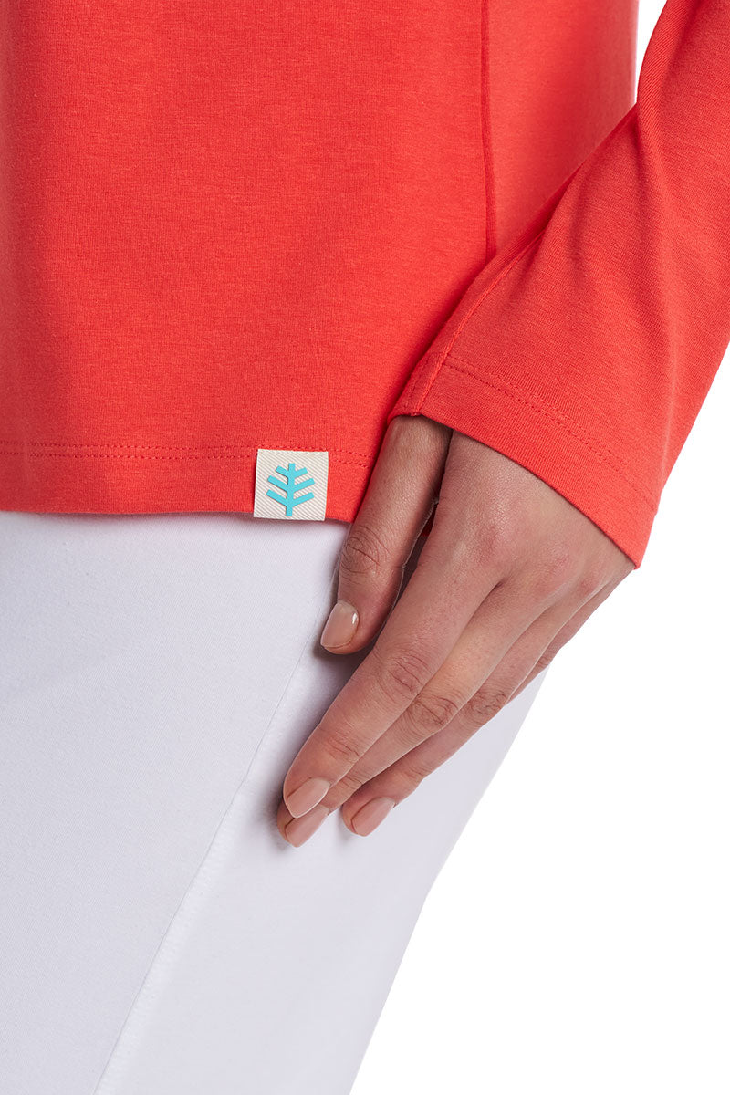 Women's Morada Everyday Long Sleeve T-Shirt | Coral Reef