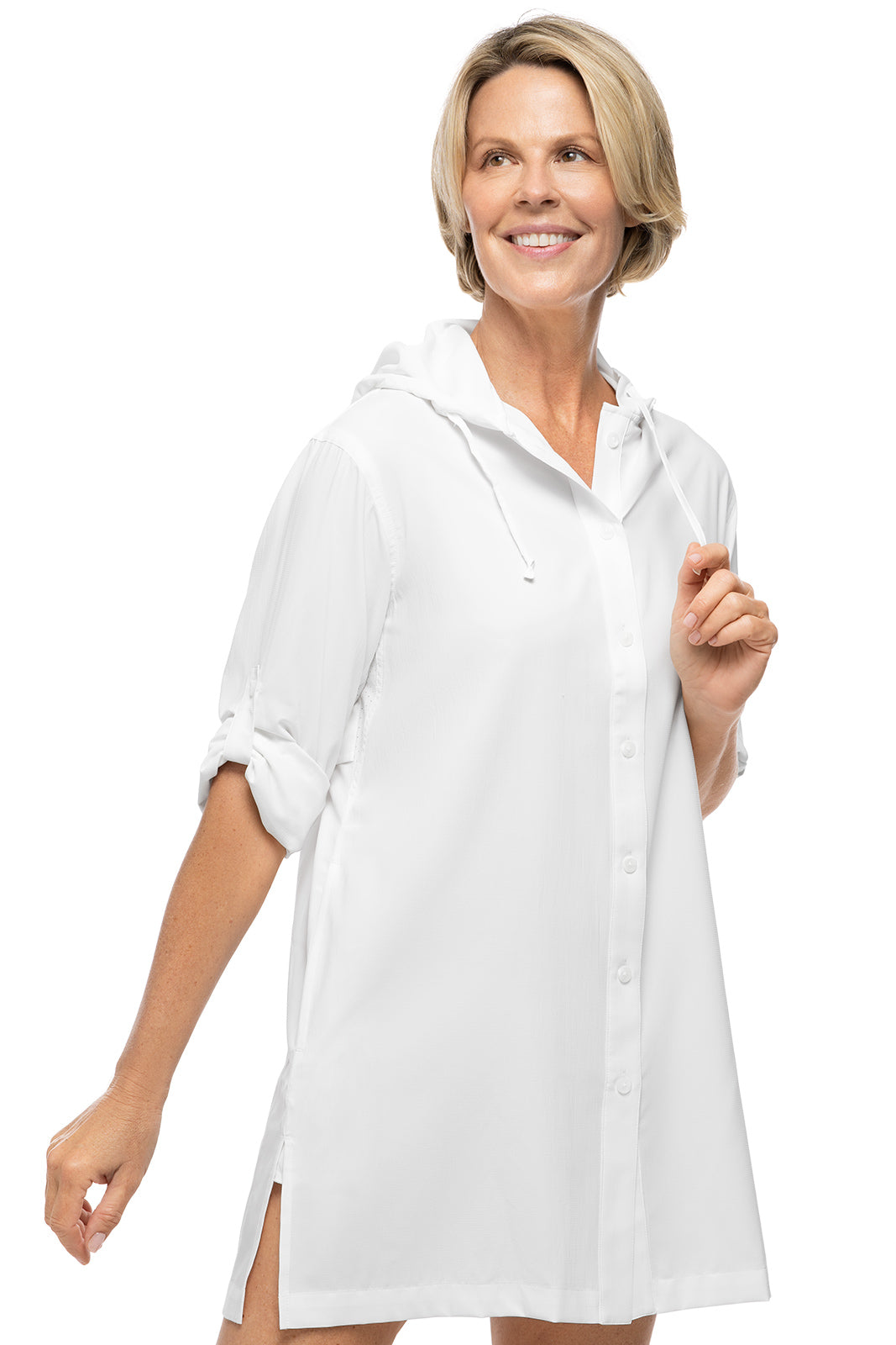 Iztapa Coastal Sun Shirt | White