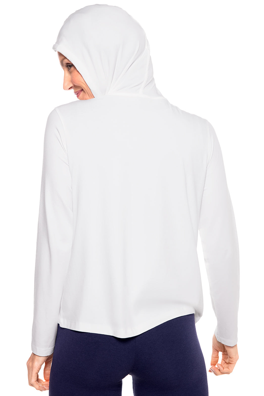 Women's Seaside Zip-Up Hoodie | White