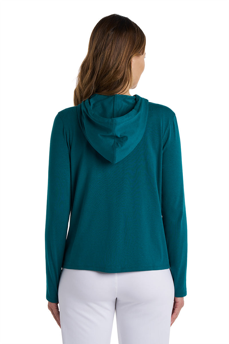 Women's Seaside Hoodie | Transformative Teal