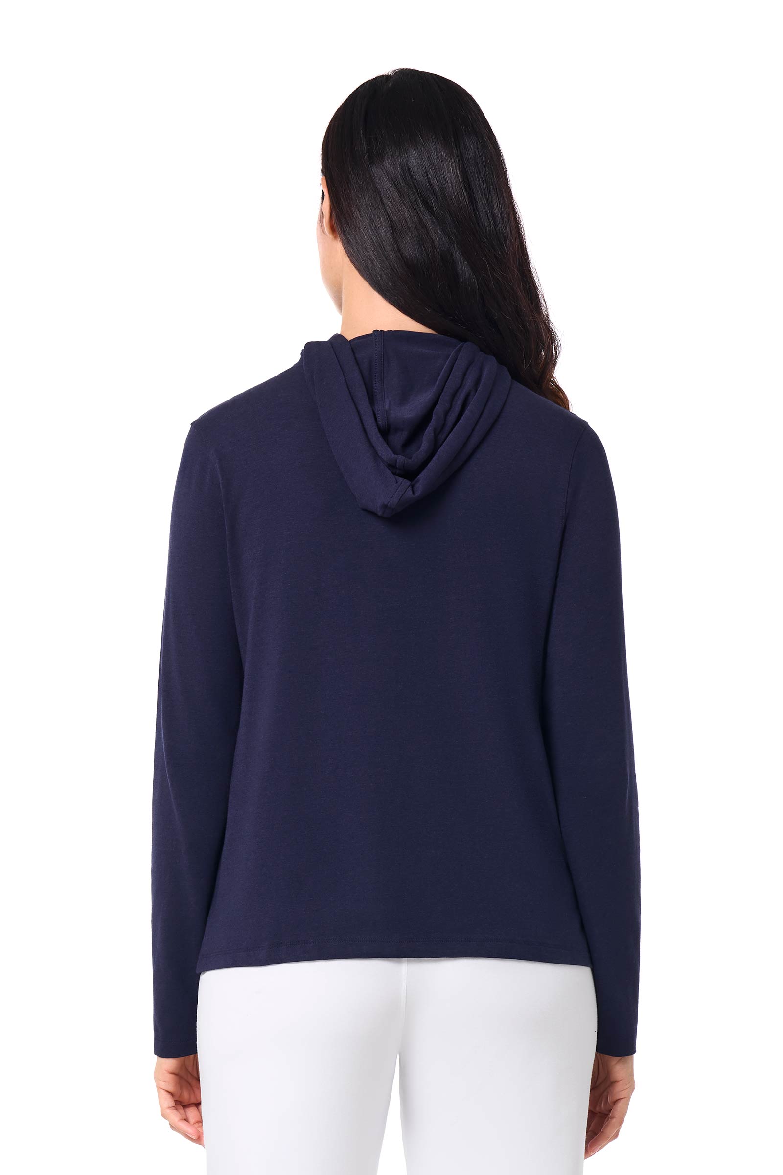 Women's Seaside Zip-Up Hoodie | Navy