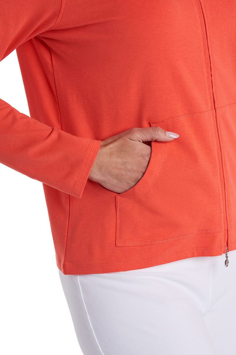 Women's Seaside Hoodie | Coral Reef
