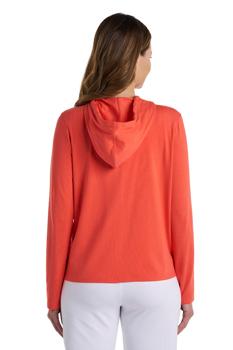 Women's Seaside Hoodie | Coral Reef