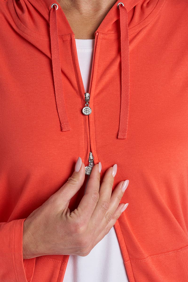 Women's Seaside Hoodie | Coral Reef