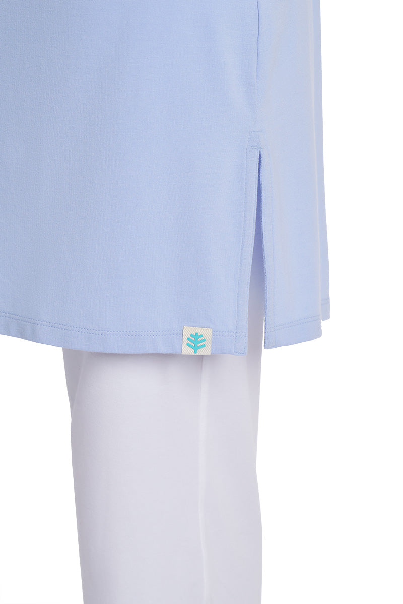 Women's Cabana Long Zip-Up Hoodie | Periwinkle