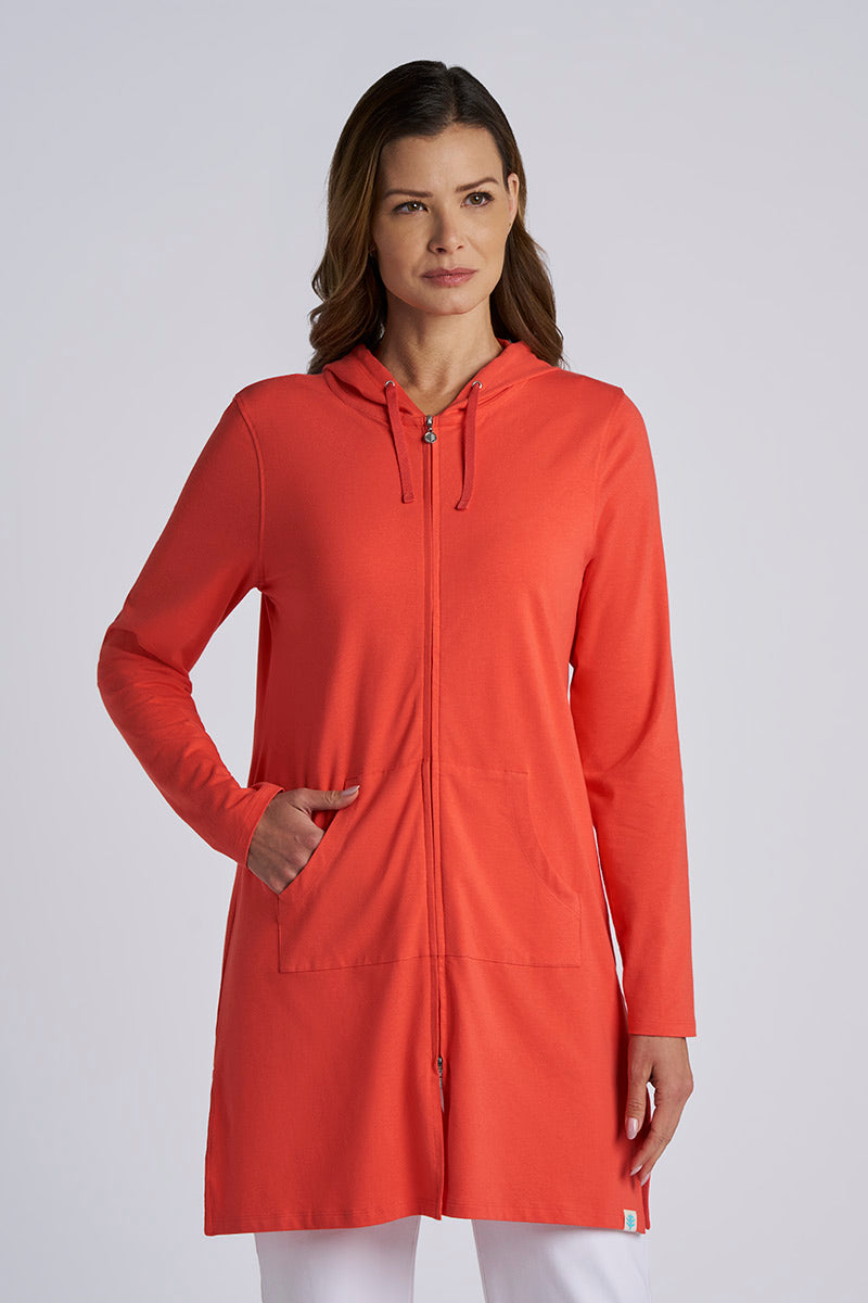 Women's Cabana Hoodie | Coral Reef