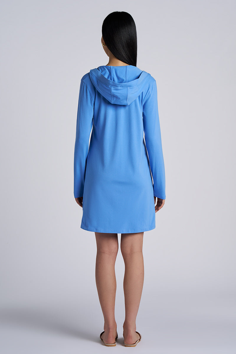 Women's Catalina Beach Cover Up Dress | Bluebell
