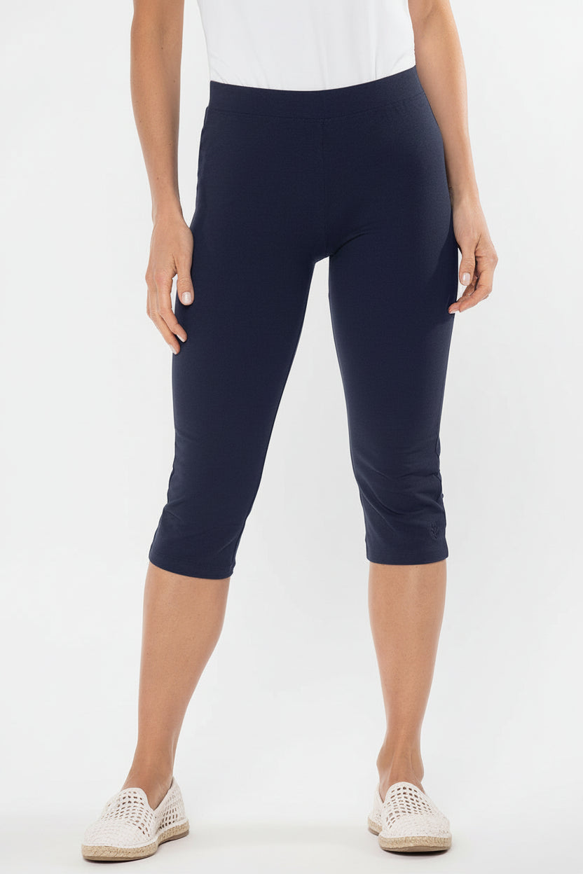 Women's Monterey Summer Capris | Navy