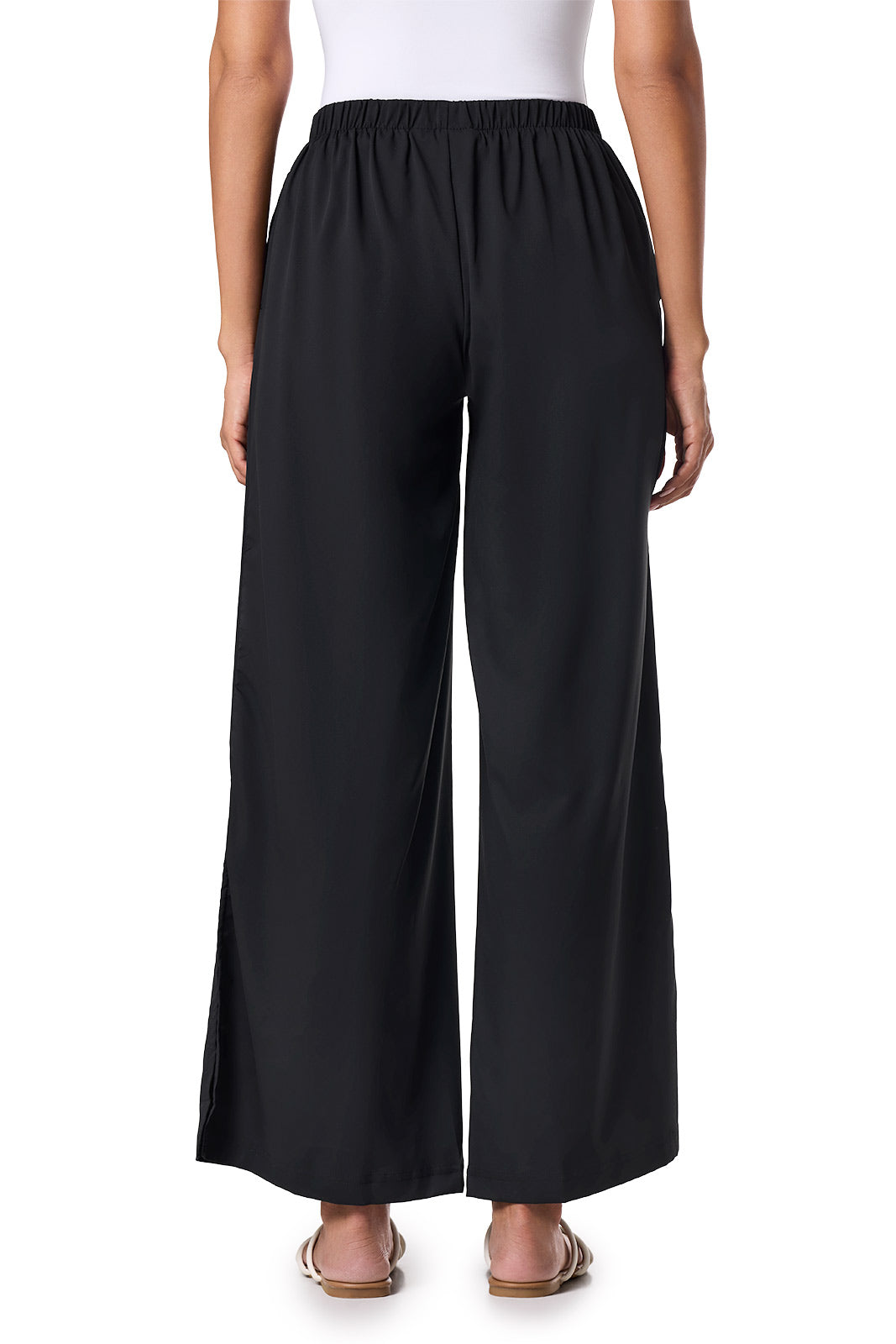 Women's Petra Wide Leg Pant | Black