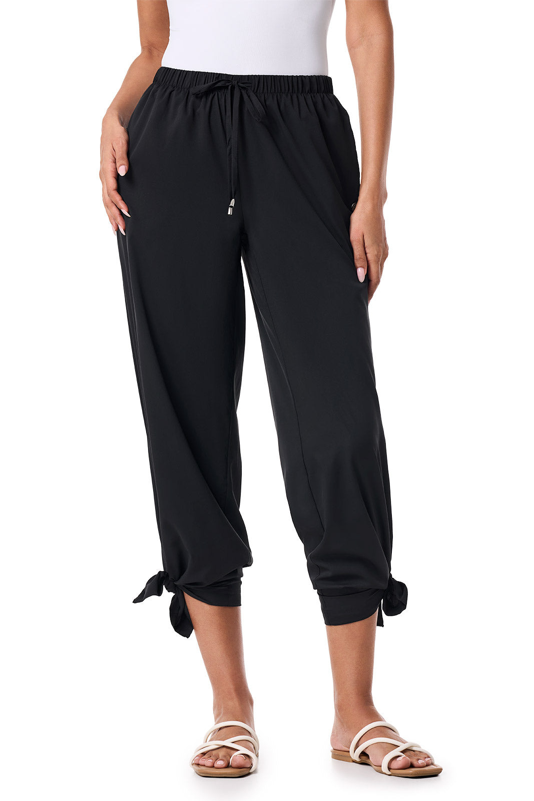 Women's Petra Wide Leg Pant | Black
