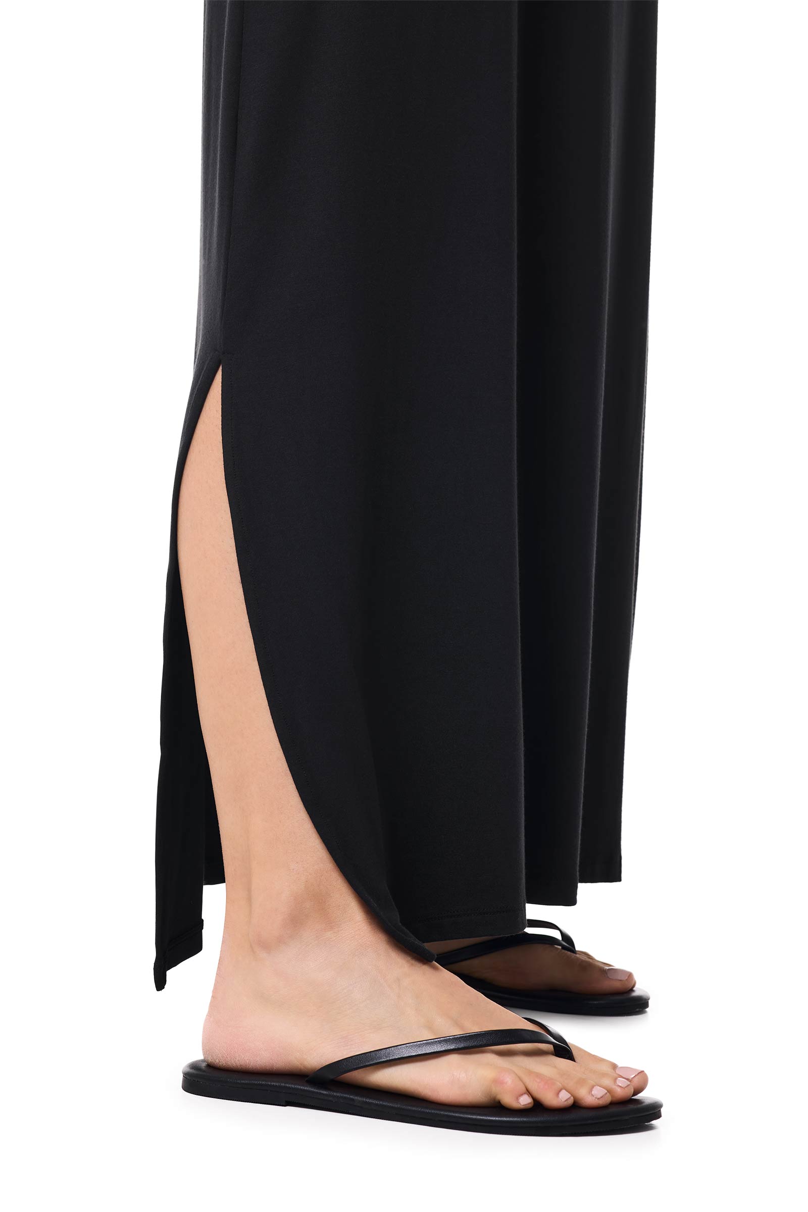 Women's Dounelle Fitted Maxi Dress | Black