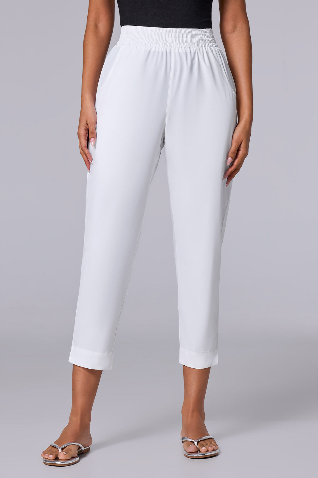 Women’s Perissa Aire Tapered Pants | White