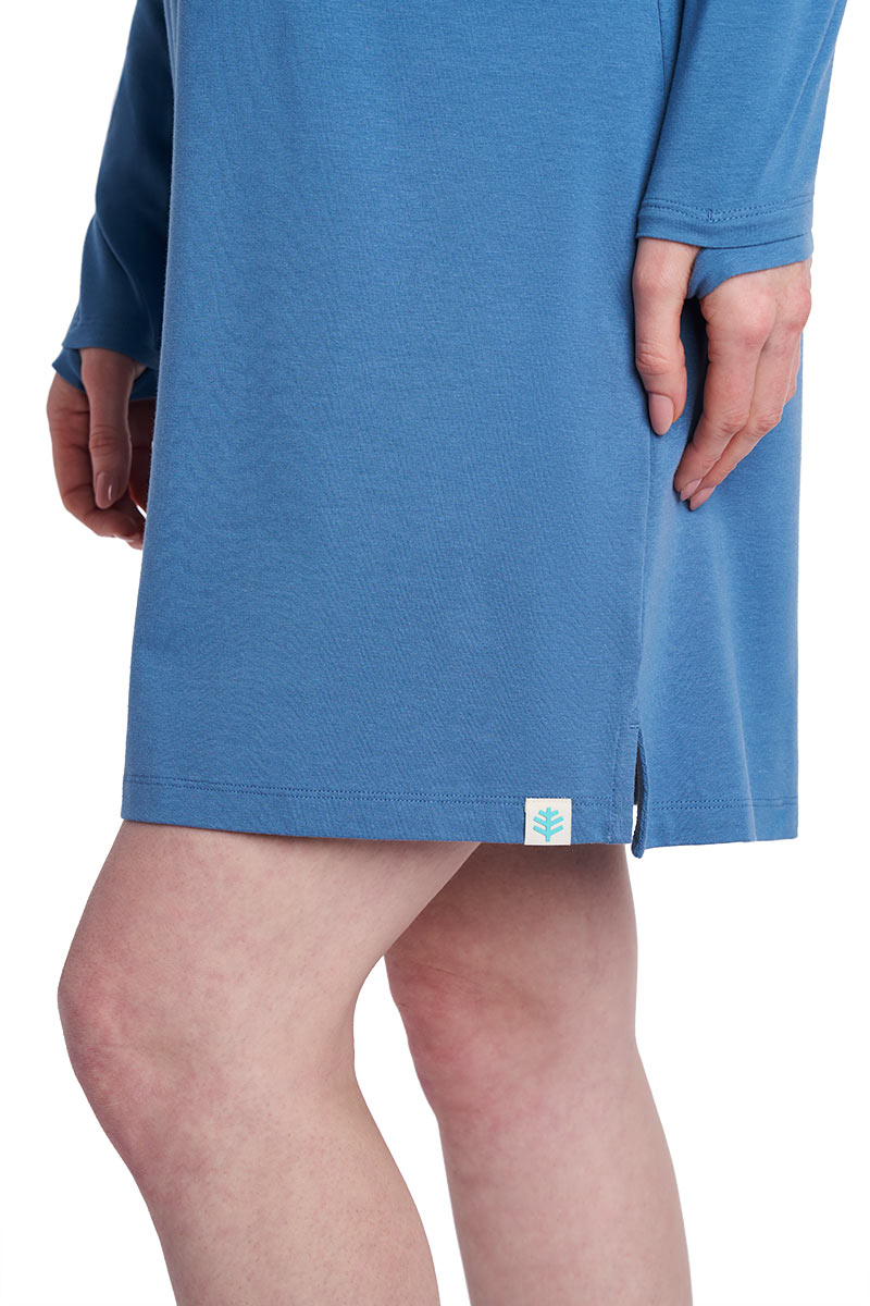 Women's Sarasota Quarter-Zip Dress | Blue Dusk