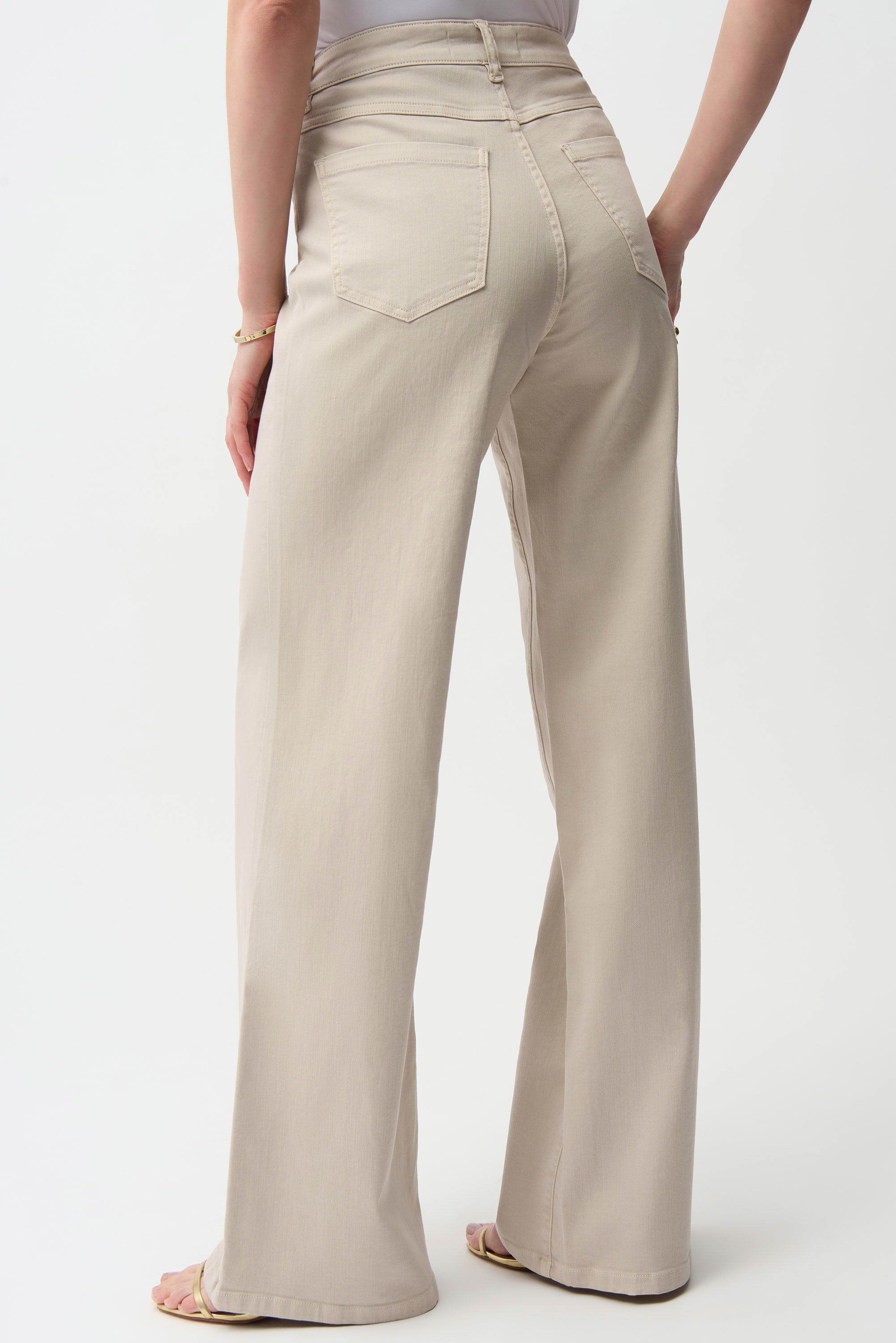 Back image of JR Goldie pant in moonstone.