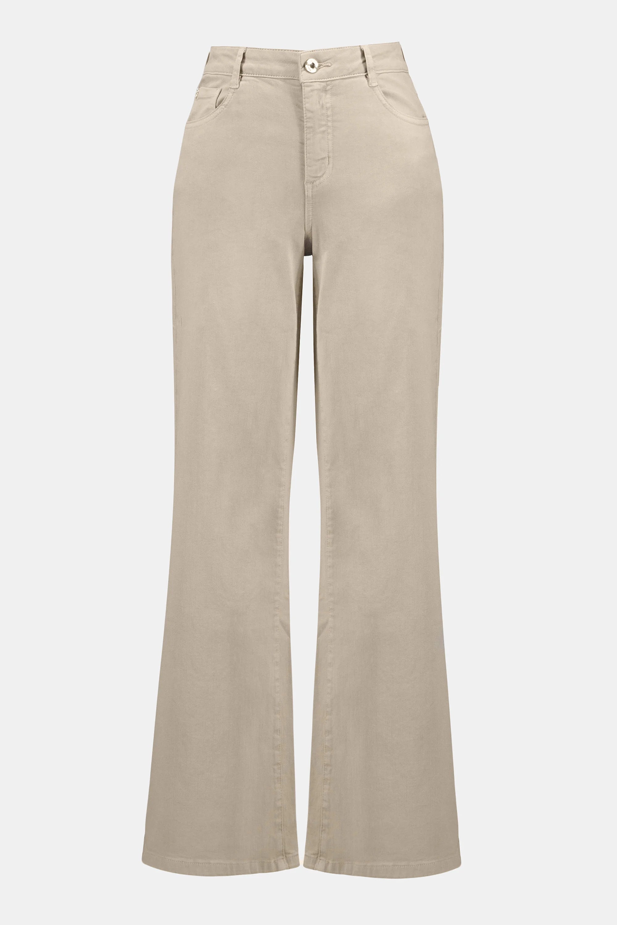 Front image of JR Goldie pant in moonstone.