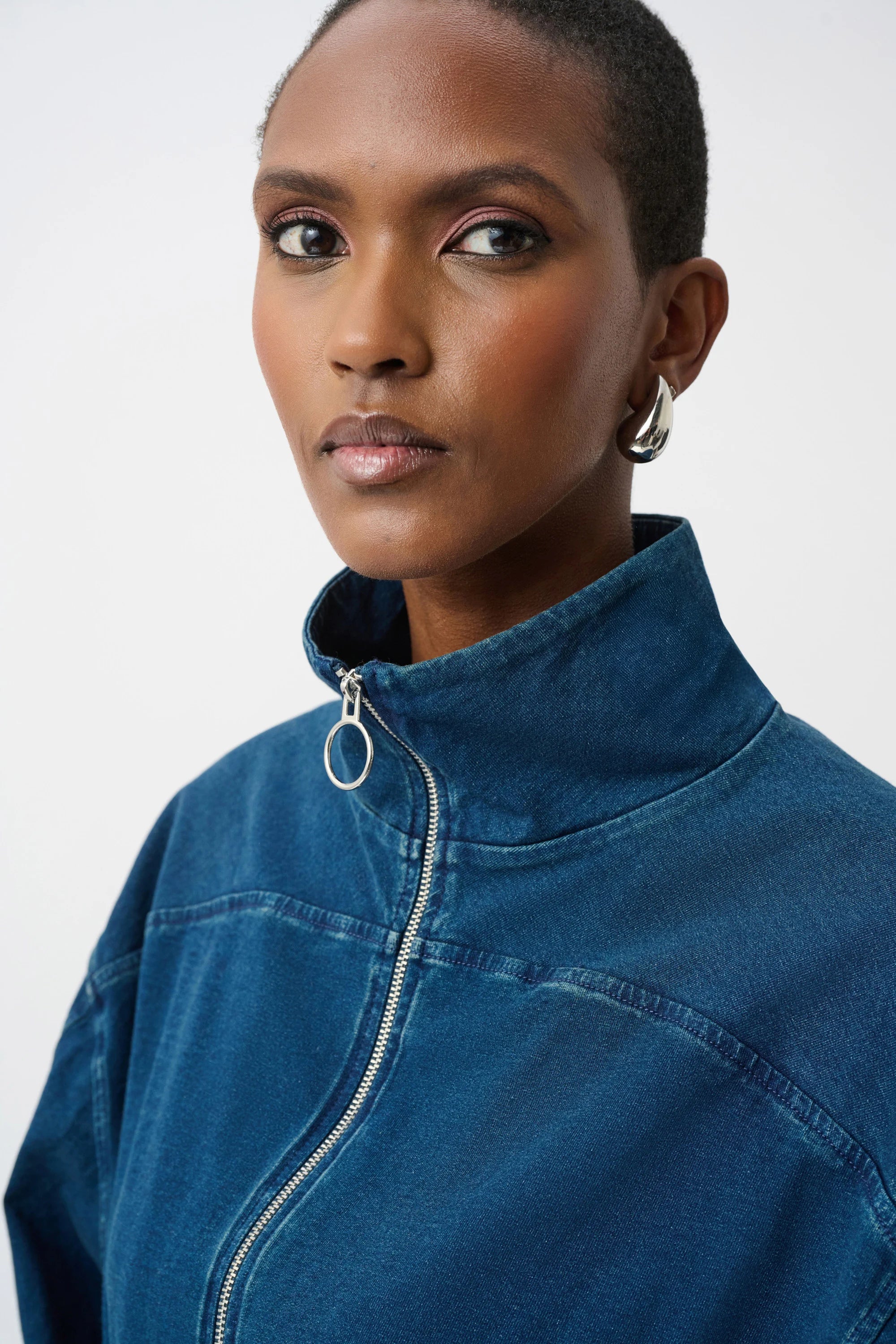 Denim Bomber Jacket