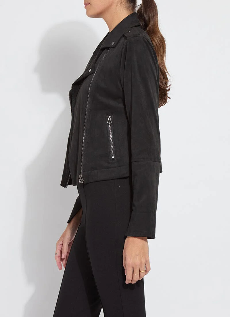 Ameila Moto Vegan Suede Jacket