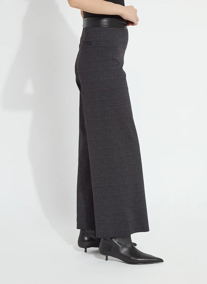 Denver Hi Waist Wide Leg Printed Ponte (28" Inseam)