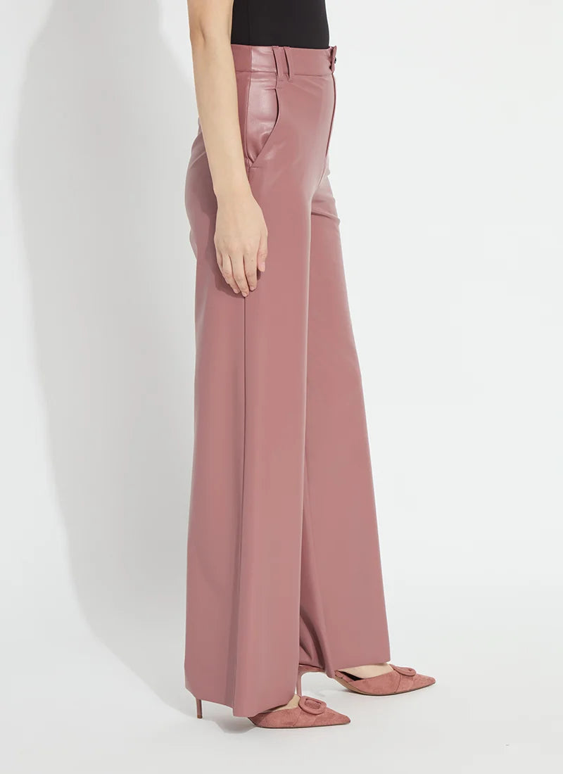 Ada Pull On Transeasonal Vegan Leather Trouser
