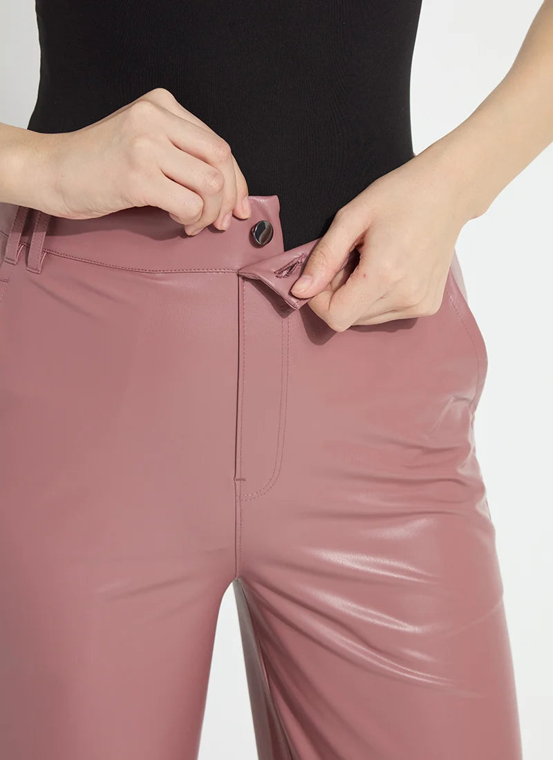 Ada Pull On Transeasonal Vegan Leather Trouser