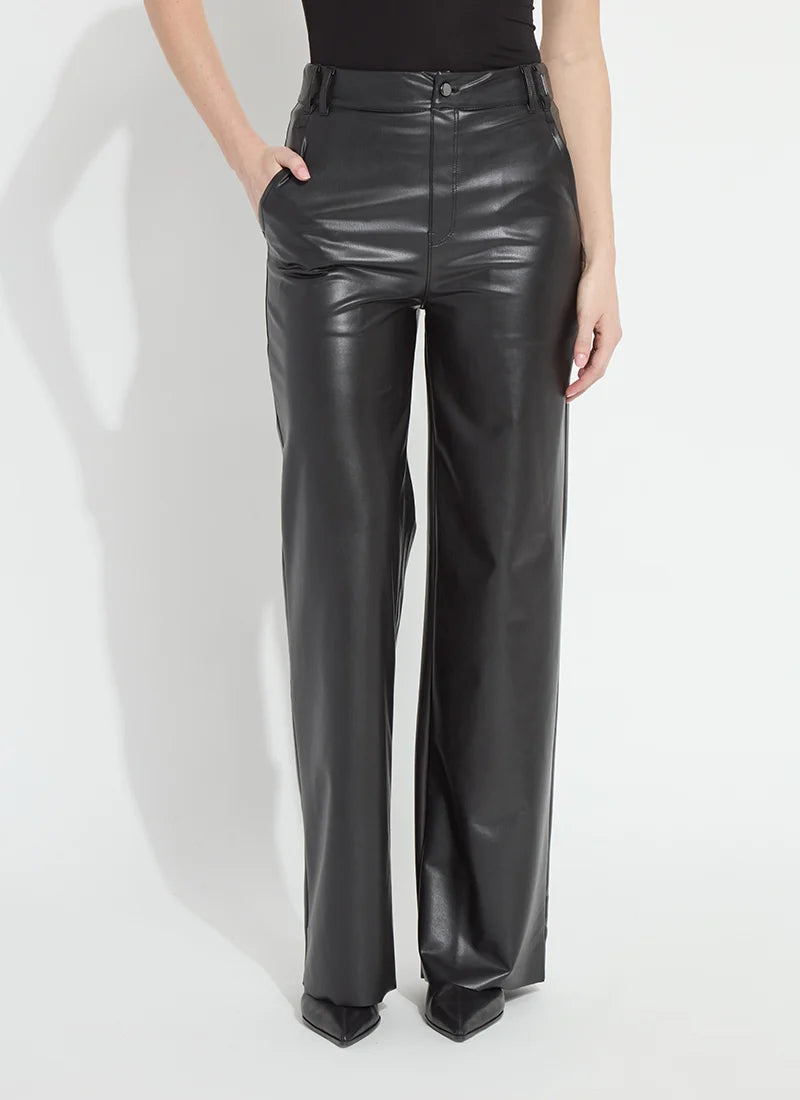 Ada Pull On Transeasonal Vegan Leather Trouser