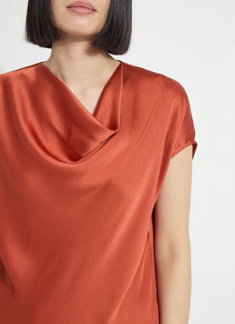 Short Sleeve Yasmin Amber Top