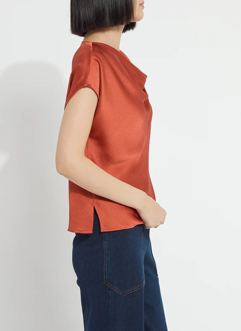 Short Sleeve Yasmin Amber Top