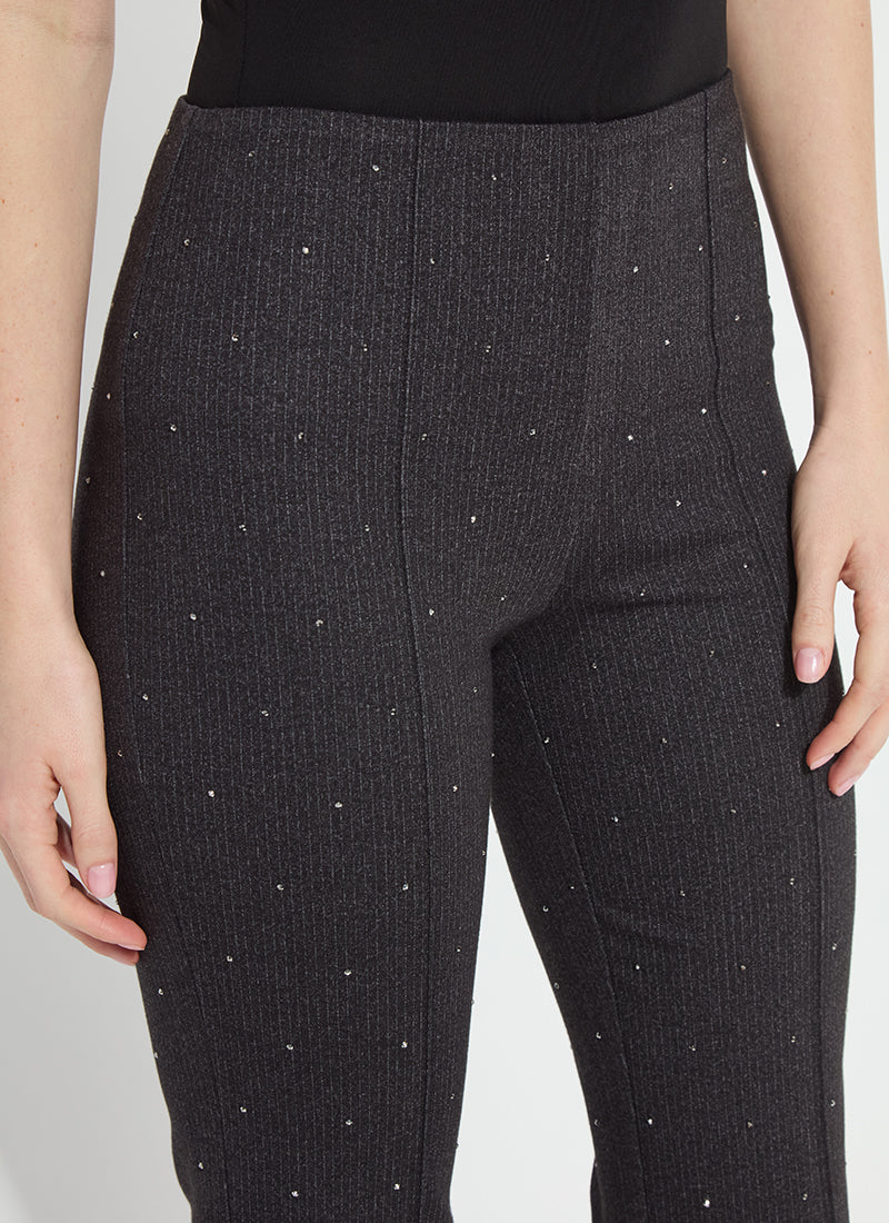 Pull On Embellished Ankle Pant