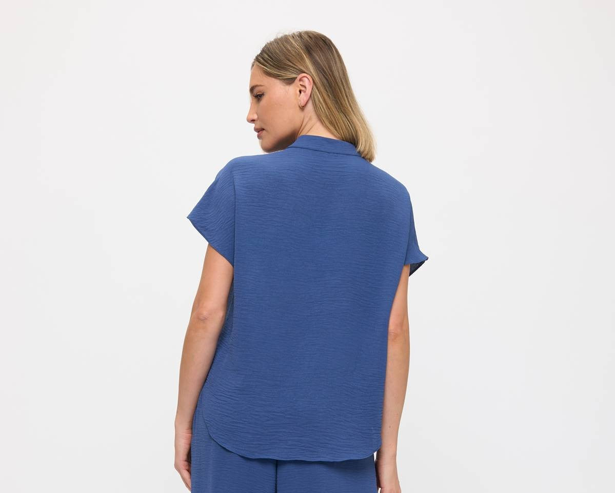 Cap Sleeve Air Flow Top
