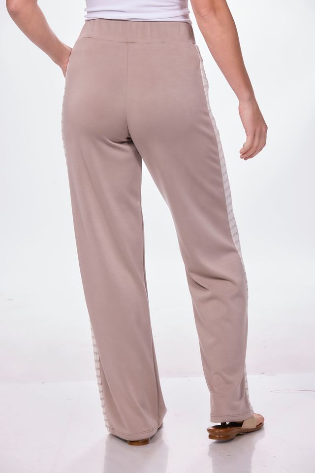 Pull On Taupe Scuba Pant
