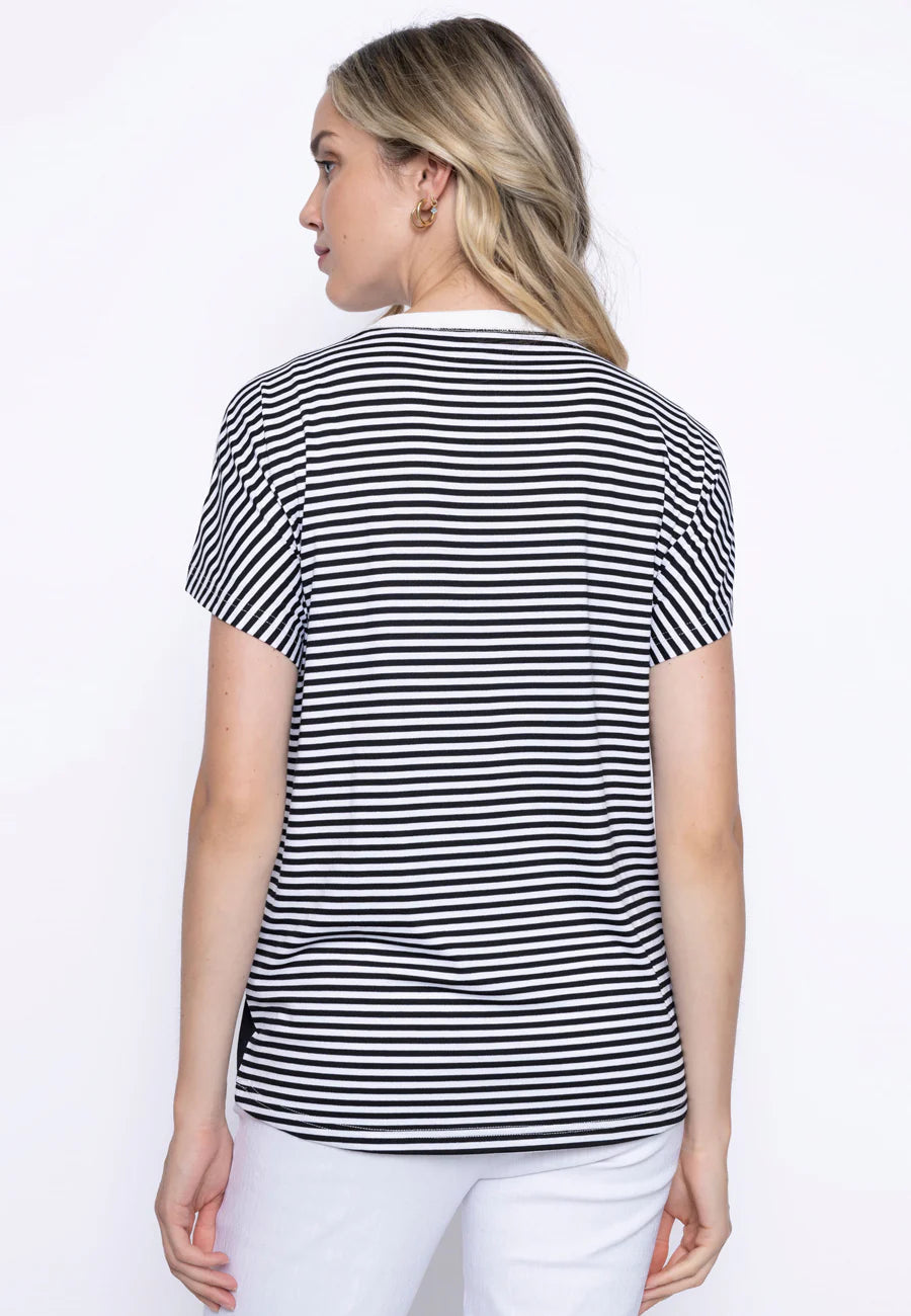 Short Sleeve Printed Top