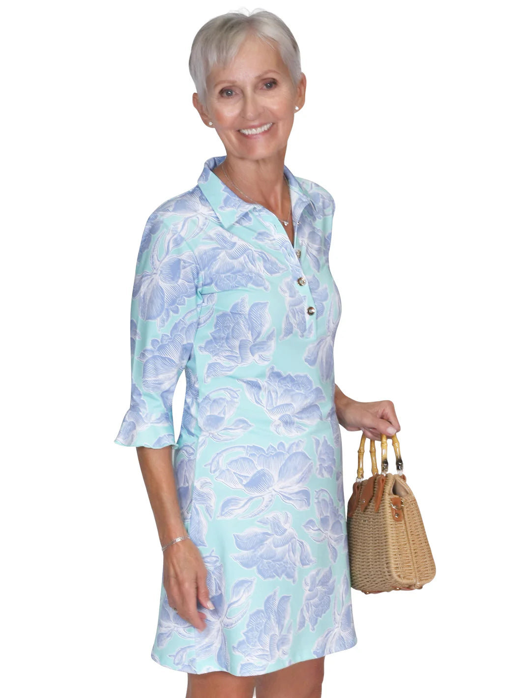 Marin Flounce Dress