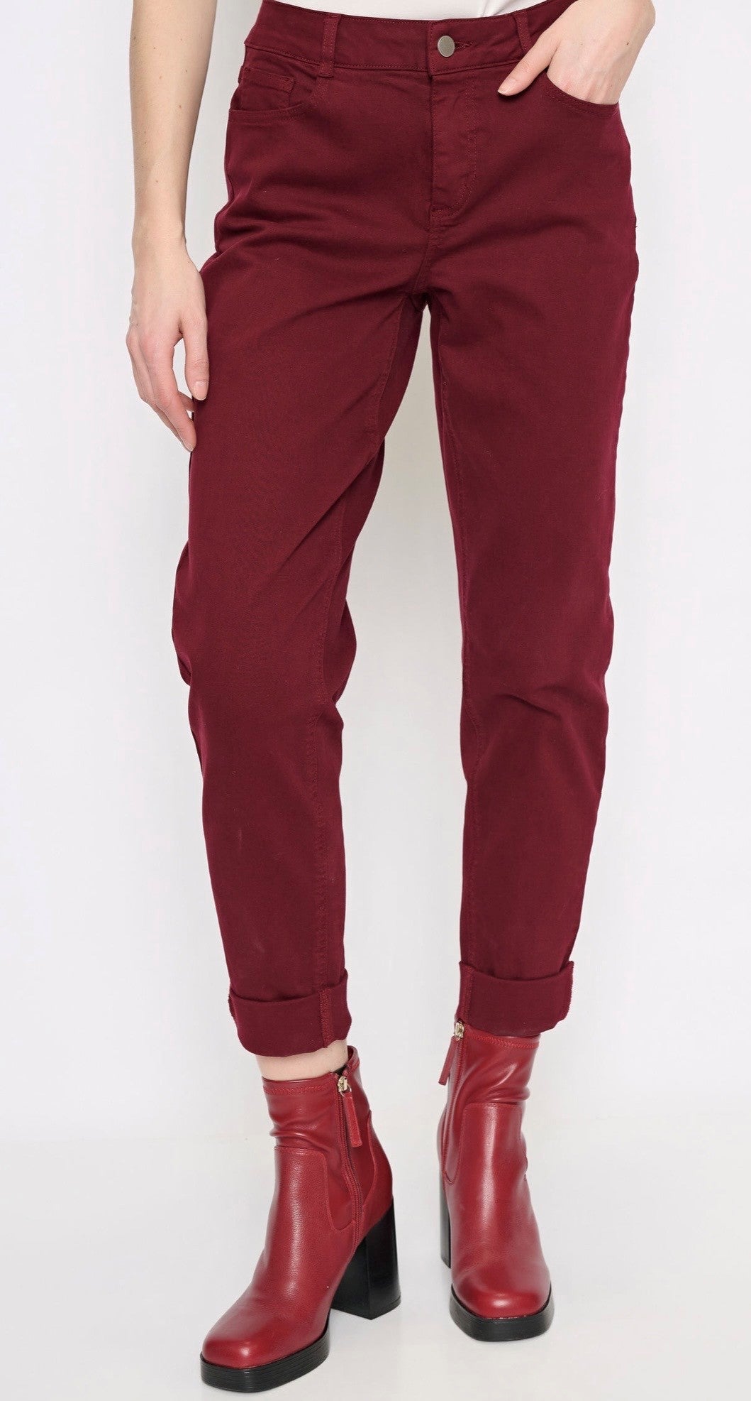 5 Pocket Cuff Ankle Jean