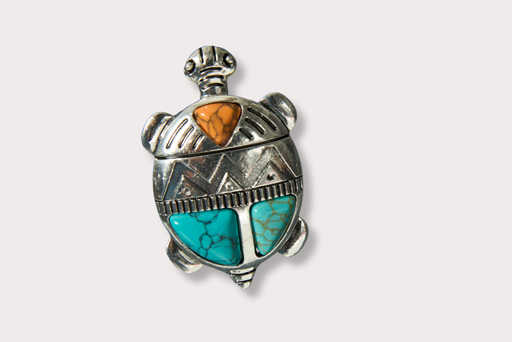 Southwest Turtle Brooch