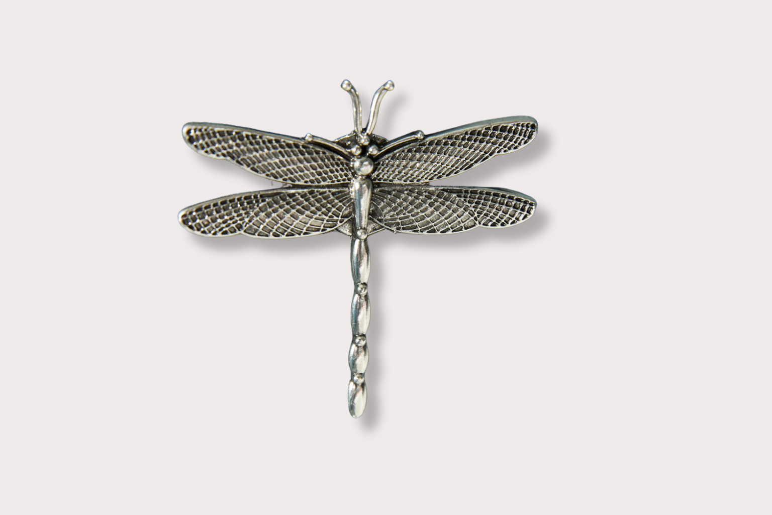 Front image of magnetic brooch.