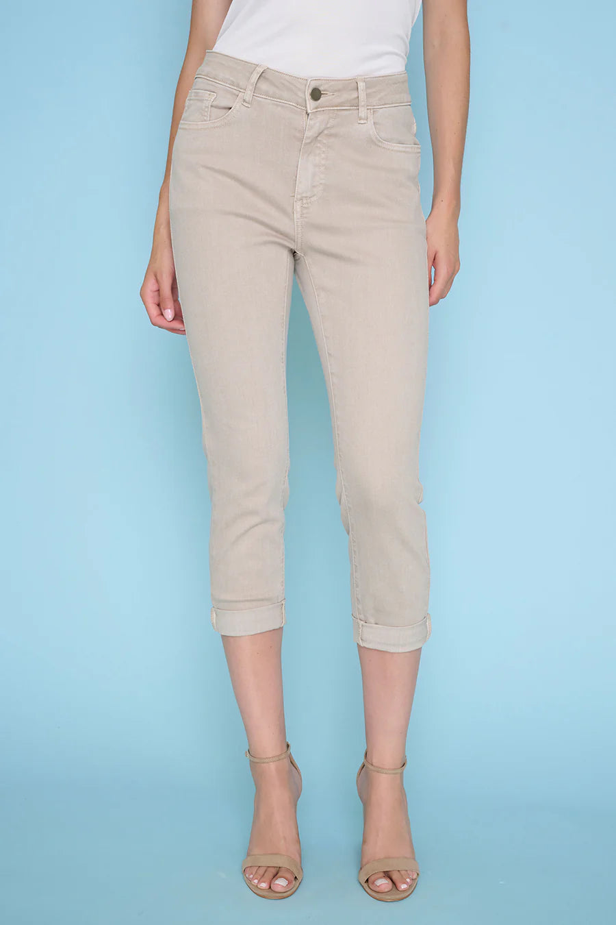 23" Cuffed Capri