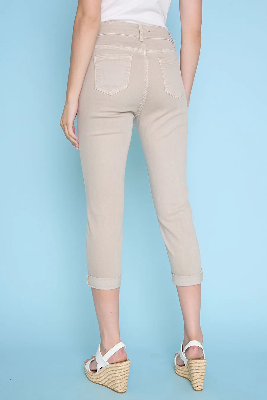 23" Cuffed Capri