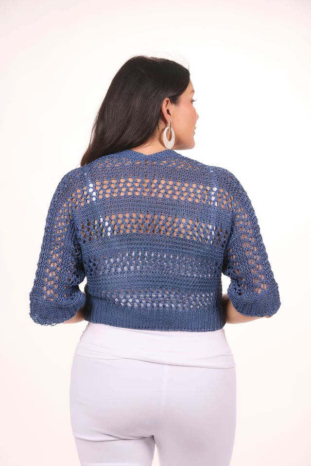 1/2 Sleeve Knitted Cardigan