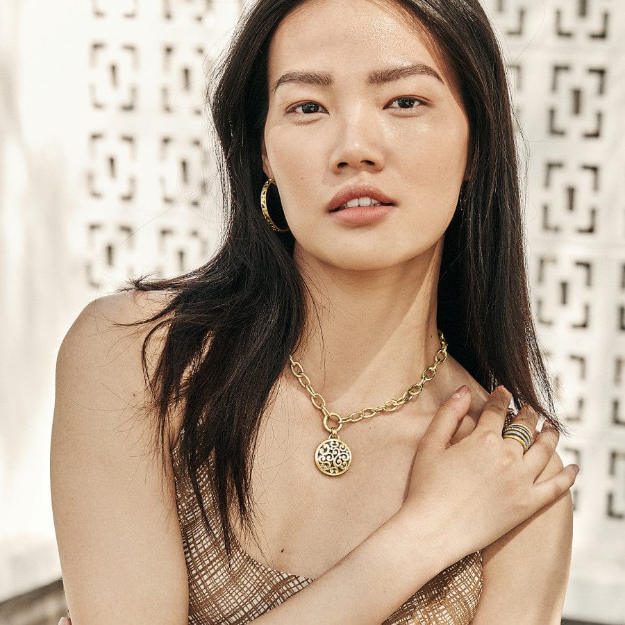 Contempo Large Hoop Earrings