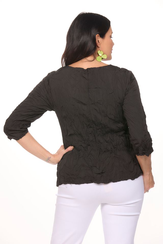 3/4 Sleeve Crushed Top