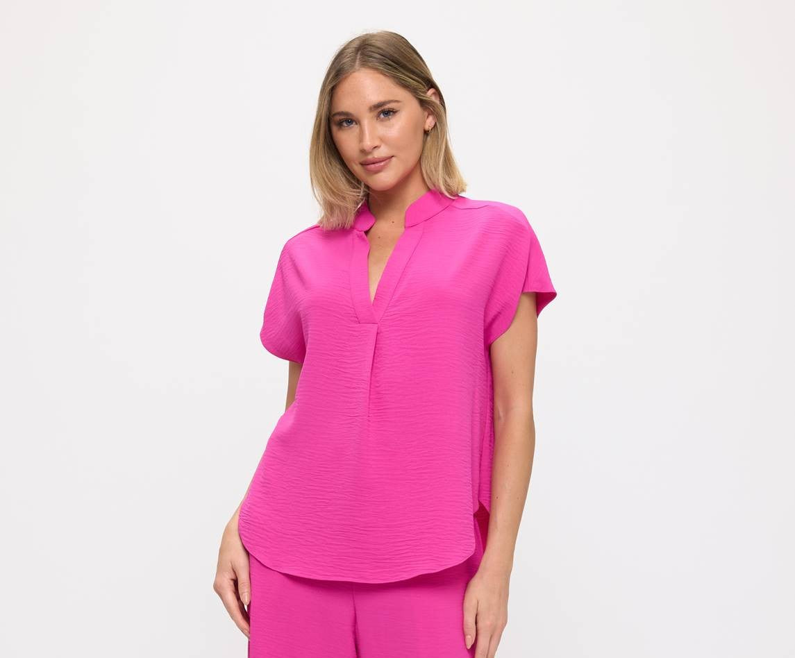 Cap Sleeve Air Flow Top