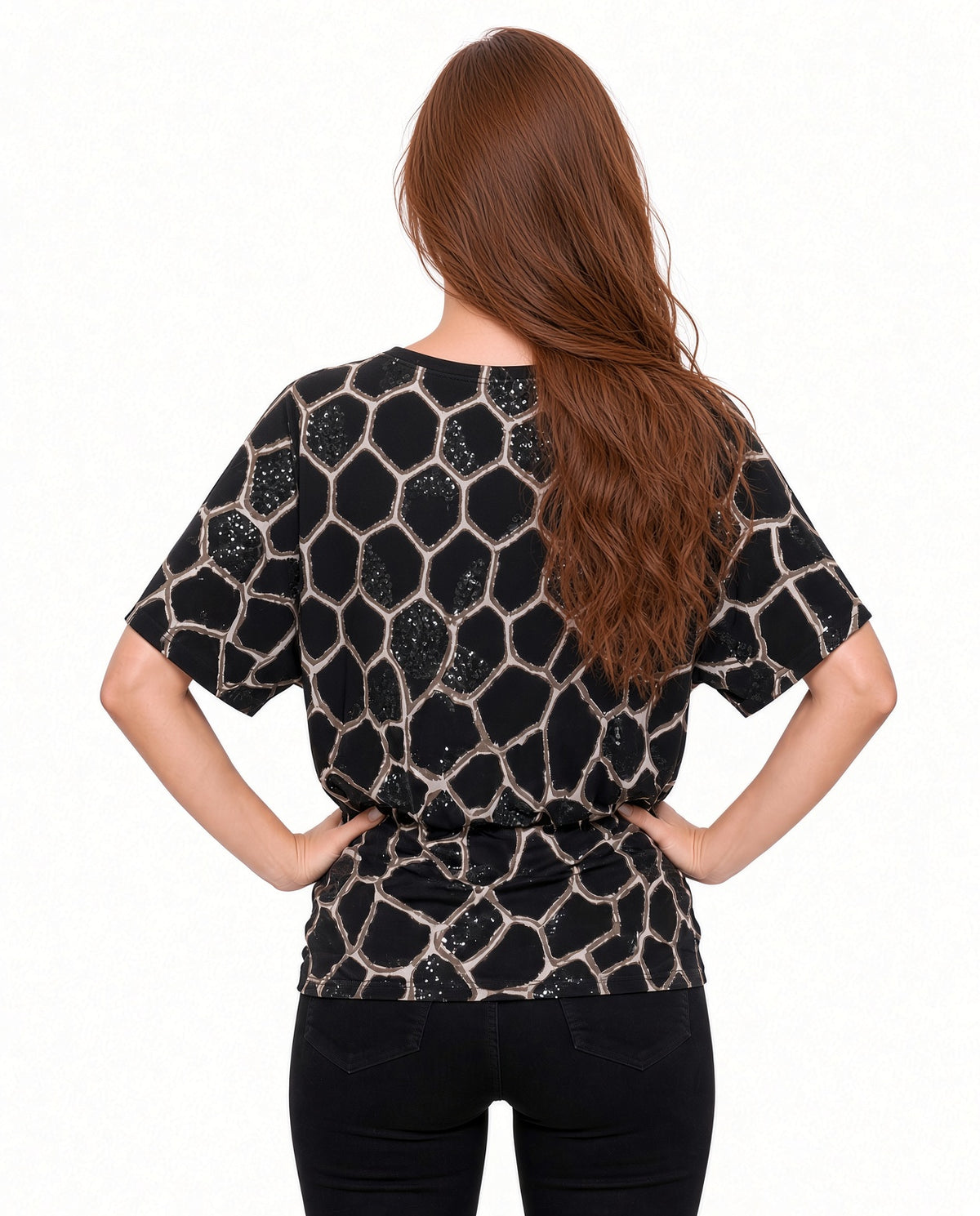 Dolman Sleeve Ruched Top