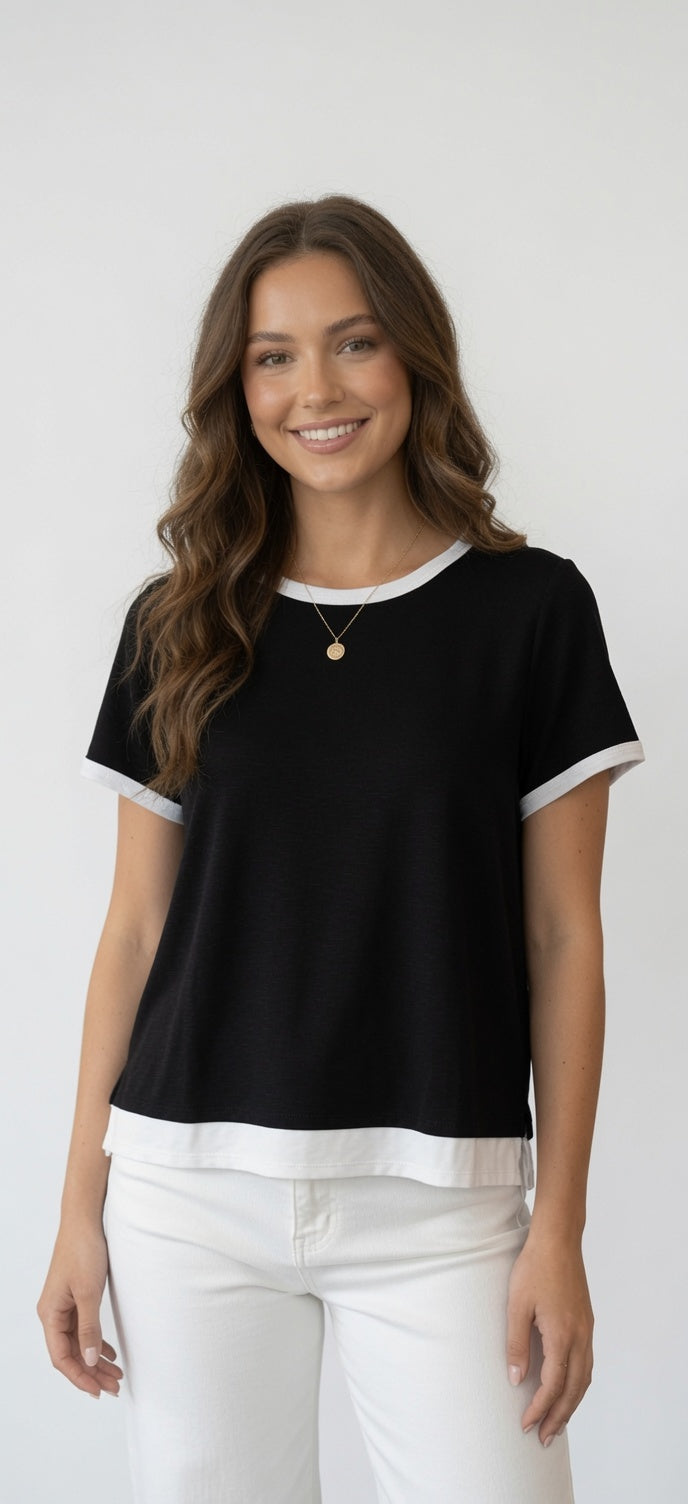 Short Sleeve Layer Tee