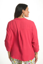 Back image of Last Tango air flow top in punch. 