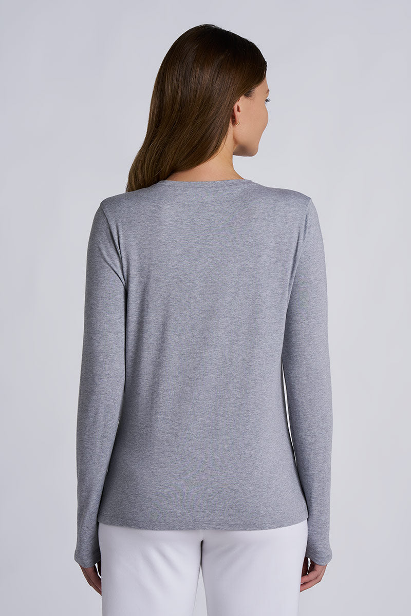 Women's Morada Everyday Long Sleeve T-Shirt | Grey Heather