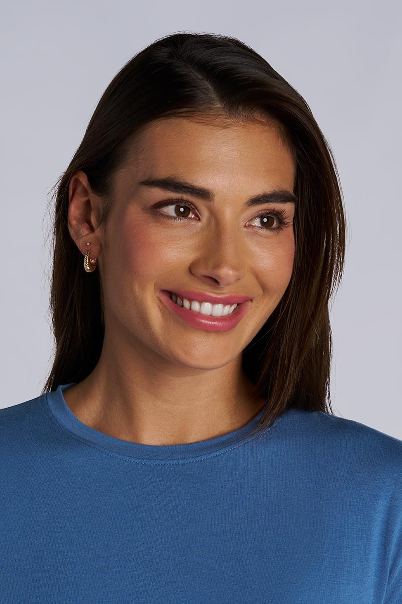 Women's Morada Everyday Long Sleeve T-Shirt | Blue Dusk
