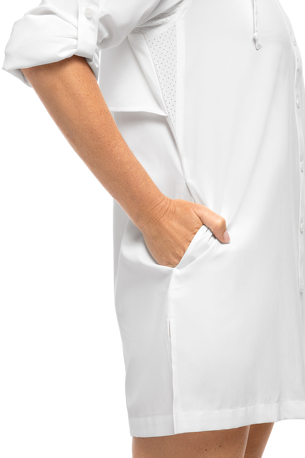 Iztapa Coastal Sun Shirt | White
