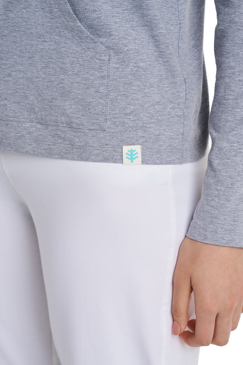 Women's Seaside Zip-Up Hoodie | Grey Heather
