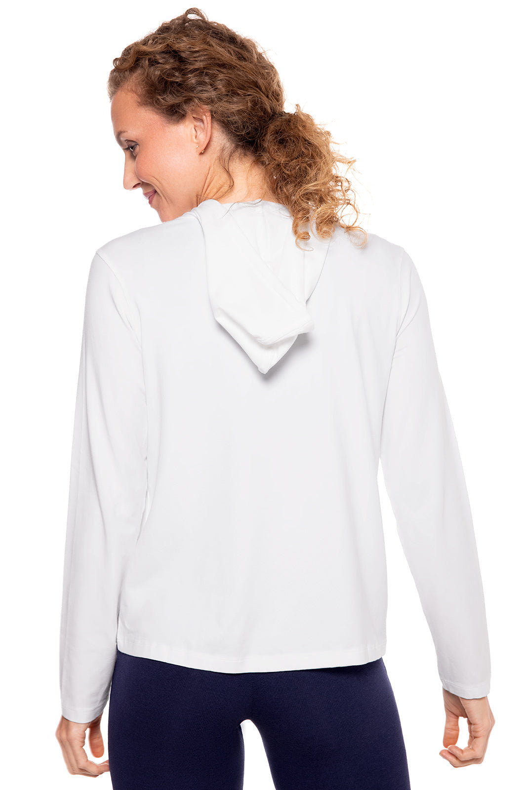 Women's Seaside Zip-Up Hoodie | White